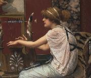 John William Godward, Erato at Her Lyre